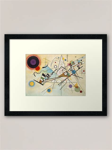 "Wassily Kandinsky Composition VIII (8) 1923" Framed Art Print by ...