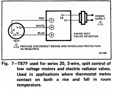 Room Thermostat Wiring Diagrams For Hvac Systems - 4 Wire Thermostat ...