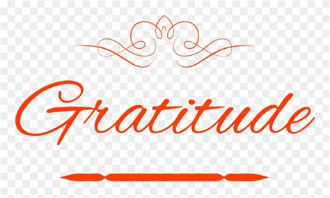 Clip Art Gratitude - Png Download (#2976292) - PinClipart