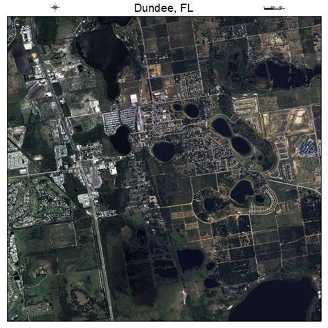 Aerial Photography Map of Dundee, FL Florida