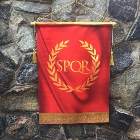 Spqr Rome Flag You may do so in any reasonable manner but not in any way