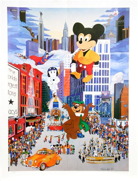 Macy's Thanksgiving Day Parade mickey by Melanie Taylor Kent, Poster ...