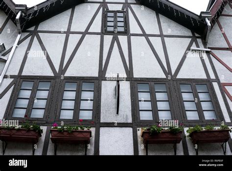 Blumenau german colonial architecture culture urban Stock Photo - Alamy