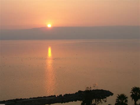 Sunrise on The Sea of Galilee in Tiberius