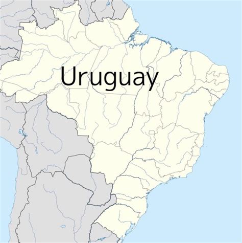 Map of Brazil if it was conquered by Uruguay : r/mapporncirclejerk