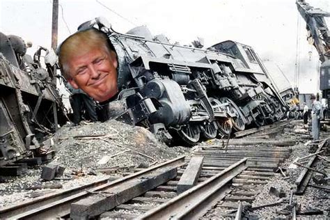 Trump train wreck Memes - Imgflip