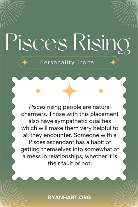 Pisces Rising Sign & Ascendant Personality Traits | Ryan Hart