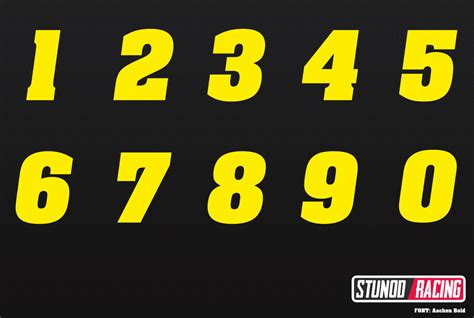 Hendrick Motorsports Team Number Set | Stunod Racing