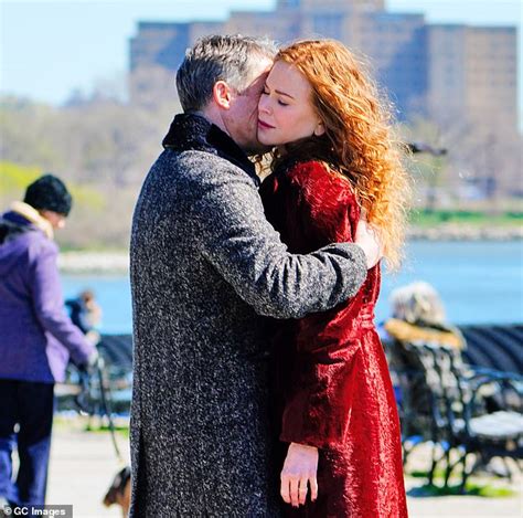 Nicole Kidman and Hugh Grant hug and kiss for a scene in the new series The Undoing | Daily Mail ...