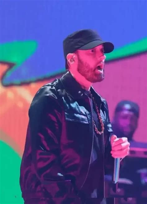 Eminem Leather Jacket MTV Awards 2023