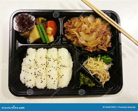 Japanese Bento Set, Japanese Food, Japan Stock Photo - Image: 50467090