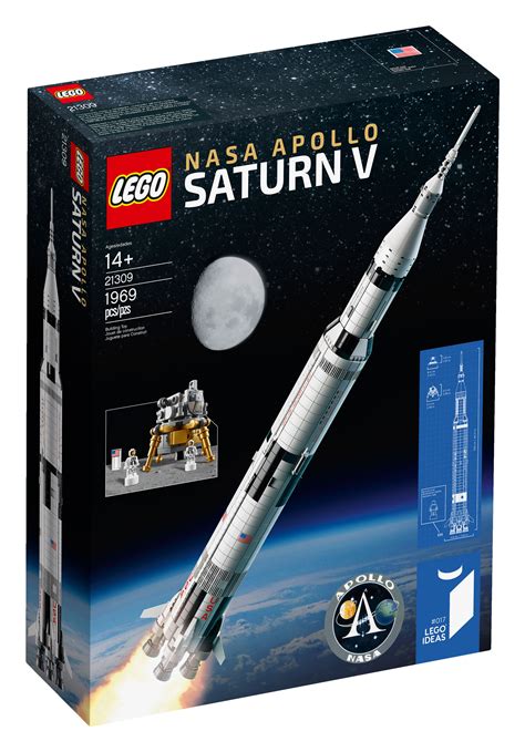 NASA Apollo Saturn V to launch as LEGO brick model set on June 1 ...