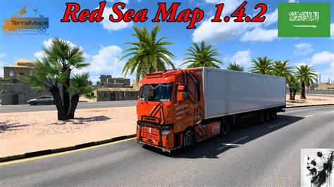 ETS2 #50 Red Sea Map 1.4.2 - Erste Tour am Roten Meer entlang in Saudi-Arabien | TerraMaps - YouTube