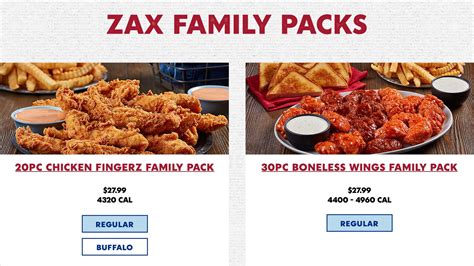 Zaxby's Menu With Prices (Updated: April 2024)