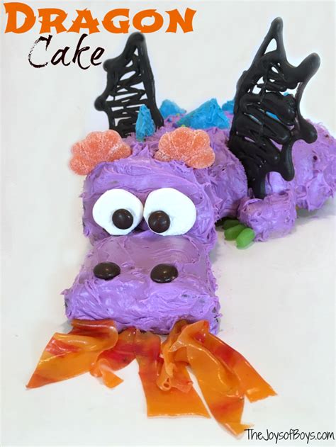 Easy Dragon Birthday Cake Kids Will Love