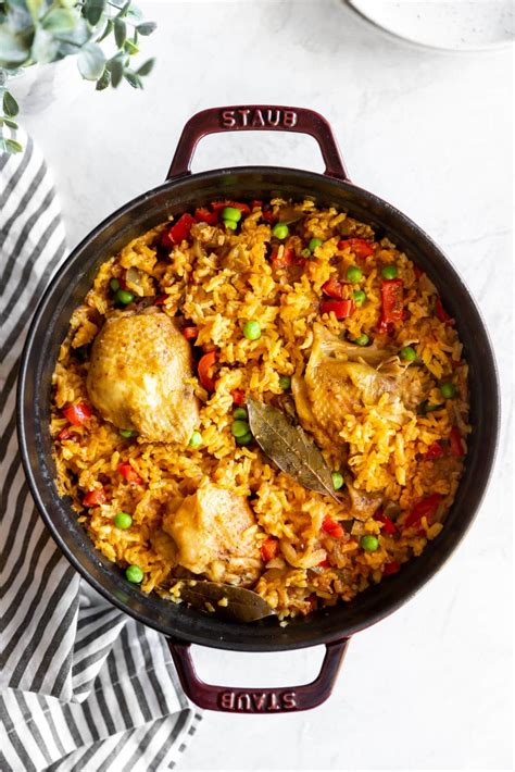 Classic Cuban-Style Arroz Con Pollo - A Sassy Spoon