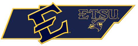 ETSU Bucs - State of ETSU Single Layer Dimensional Wall Art - College Wall Art