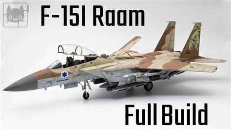 Thunder over desert! Full build of F-15I Raam. GWH 1:48 scale - YouTube