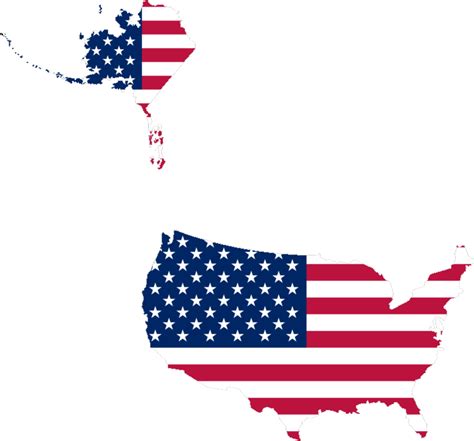 Flag Map of the United States by cmapper1 on DeviantArt