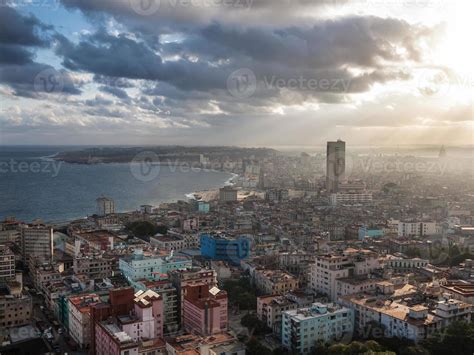 Havana, Cuba, sea view 1373389 Stock Photo at Vecteezy