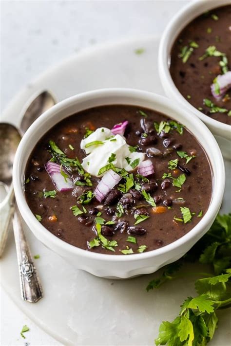 Black Bean Soup (Freezer Friendly) - Recipe Chronicle