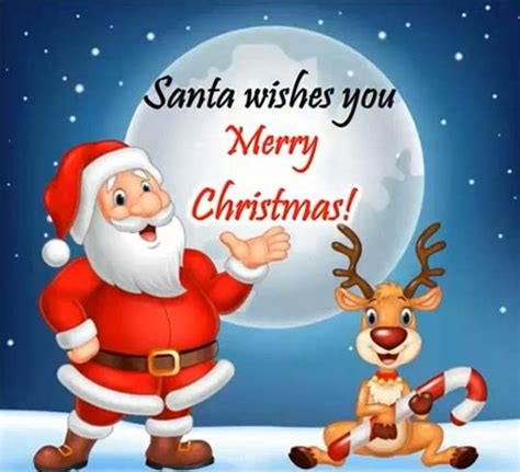 Merry Christmas To All Free Santa Claus eCards, Greeting Cards | 123 ...