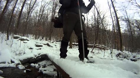 Laurel Highlands Hiking Trail - Winter 2013 - YouTube