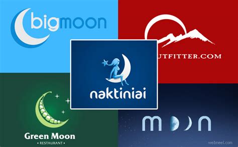 Logo Design Inspiration for Moon concept1