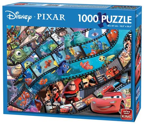 Disney Pixar Movies, 1000 Pieces, Ravensburger Puzzle, 52% OFF