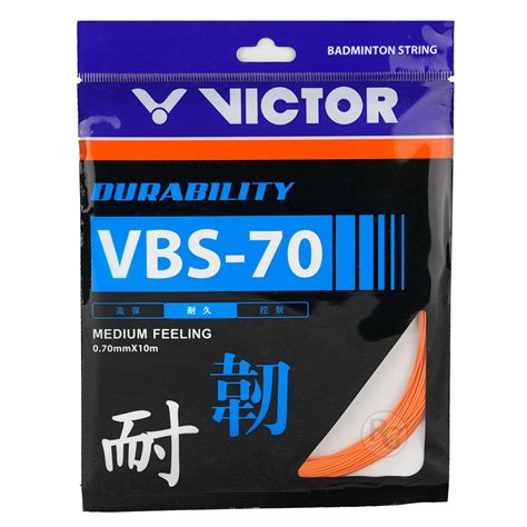 Victor VBS-70 Badminton String (Orange) | RacquetGuys