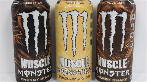 MONSTER ENERGY MUSCLE PROTEIN DRINK REVIEW and ADDICTION - YouTube