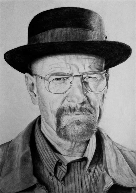 Walter White Pencil Drawing