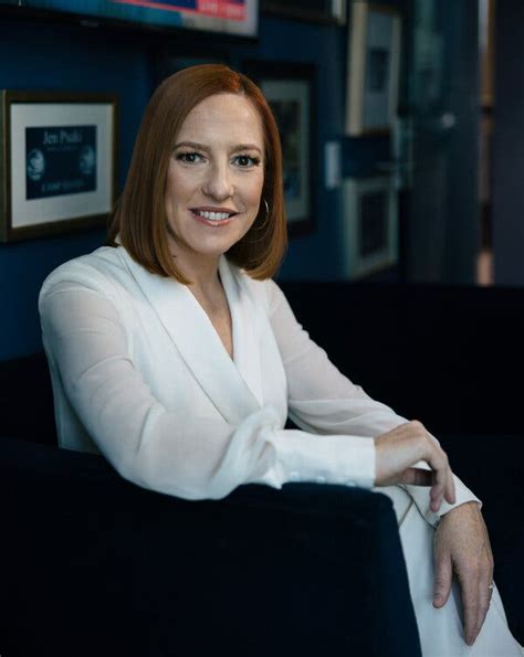 Jen Psaki, Once the Voice of Biden, Moves to an Anchor Chair - The New York Times