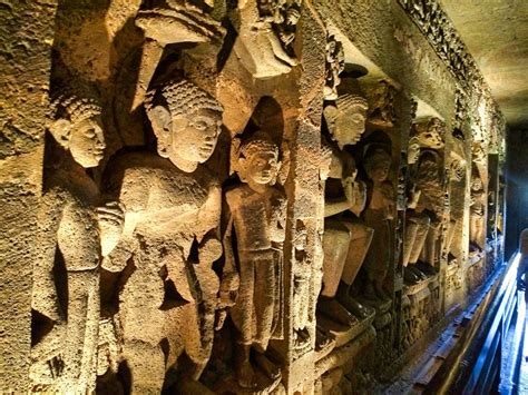 Ajanta Cave 26 immortal world of art and sculpture - U.A. Satish