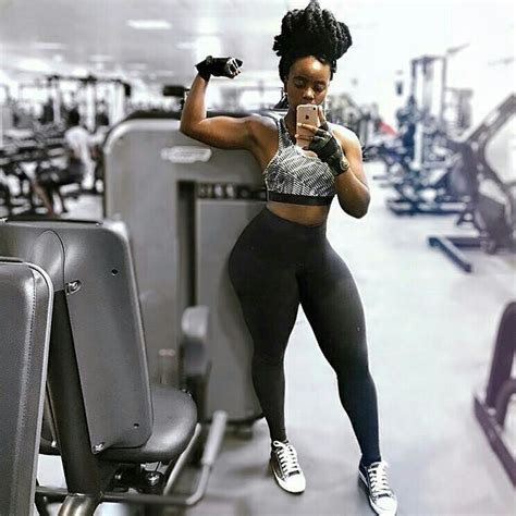 Pin by Black Beauty Bombshells | Hair on Black women fitness motivation | Workout motivation ...