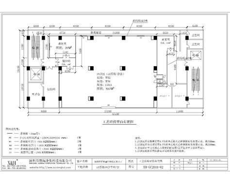 洁净厂房平面图,厂房平面图,标准厂房平面图_大山谷图库