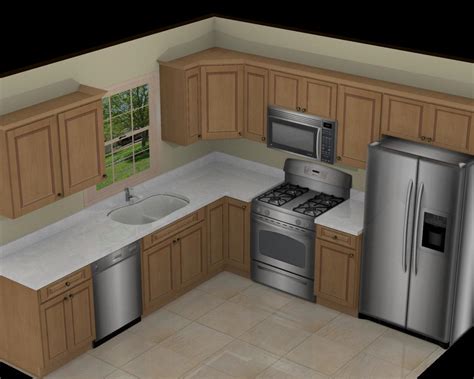 3D Kitchen Model Design.