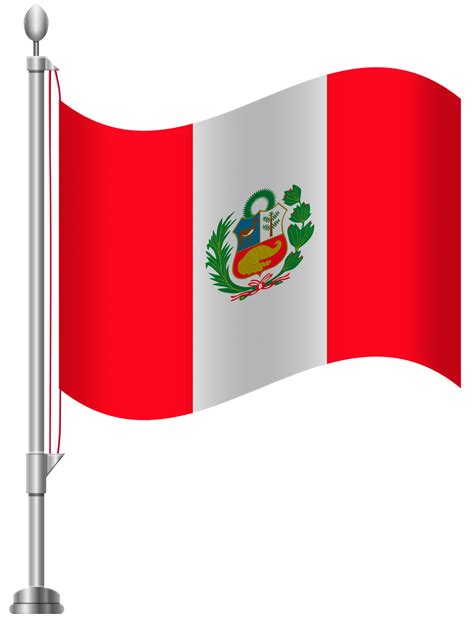 Peru Flag PNG Clip Art