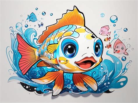 Premium AI Image | Kids Coloring Page Dori Fish