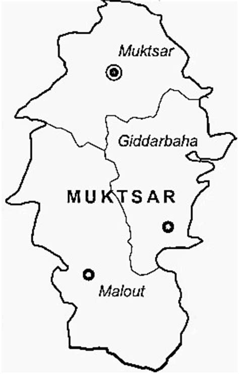 Muktsar District | Muktsar District Map