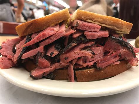 Celebrating National Hot Pastrami Day! Legendary Katz Deli! Pastrami ...