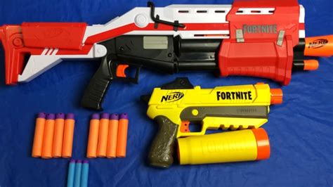 Fortnite Nerf Guns Box of Toys for Kids - YouTube