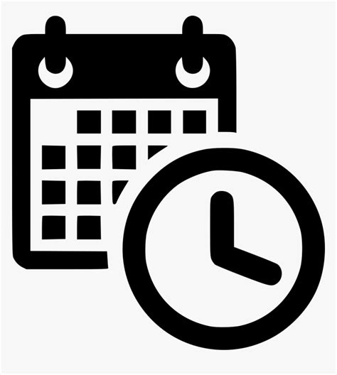 Datetime Icon Free Download Clock Packs Date Time Icons - Time And Date Png, Transparent Png ...