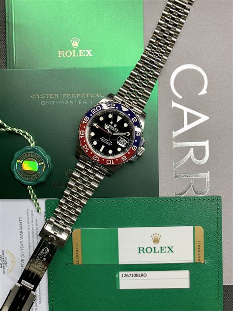 ROLEX PEPSI JUBILEE BRACELET 126710BLRO - Carr Watches