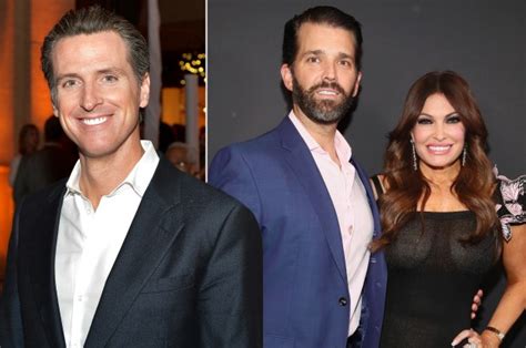 Gavin Newsom on Kimberly Guilfoyle dating Donald Trump Jr.