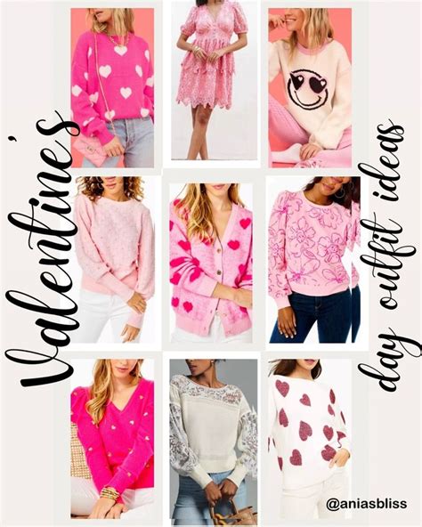 Valentine’s Day outfits in 2023 | Vday outfit, Knitted sweaters, Sweaters