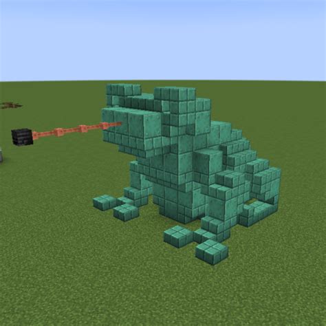 Frog statue- any tips to make it look better? : r/Minecraftbuilds