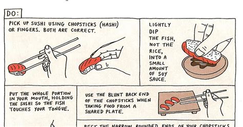 The Info Spot: How to Eat Sushi with Proper Etiquette [Infographic]