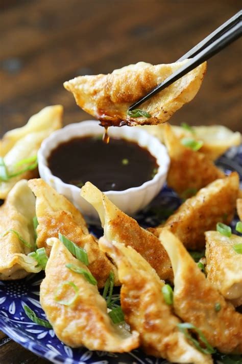 Easy Asian Dumplings with Soy-Ginger Dipping Sauce – The Comfort of Cooking