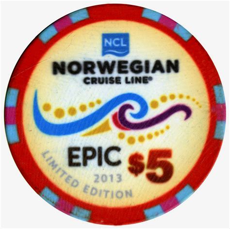 Norwegian Cruise Line Casino Chips - Chipper Club